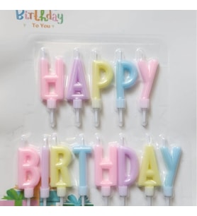 Macaron Happy Birthday Pasta Mumu
