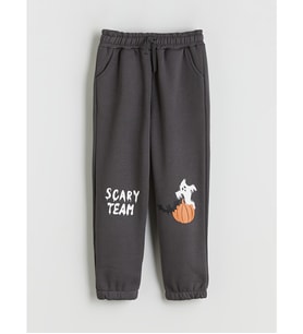 LCW Kids Antrasit Beli Lastikli Erkek Çocuk Jogger Eşofman Altı