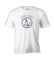 First Mate - Archor Beyaz Erkek Tshirt