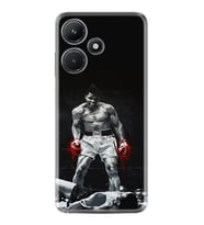 Infınix Hot 30i Kılıf Resimli Desenli Baskılı Silikon Muhammed Ali 1369