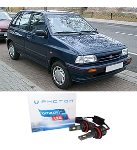 Kia Pride Led Xenon Uzun + Kısa Far Ampulü H4 Ultimate Yeni Seri Beyaz