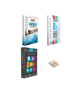 LGS 8. Sınıf Din Kültürü Akıllı Defter Soru Bankası ve Paragraf 3lü Set