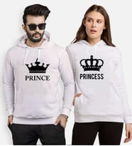 Tshirthane Prince Princess Sevgili Kombinleri Kapüşonlu Kombini (Tek Ürün Fiyatıdır.)