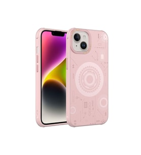 Apple iPhone 14 Plus Uyumlu Kılıf Zore Wireless Şarj Özellikli Desenli Hot Kapak