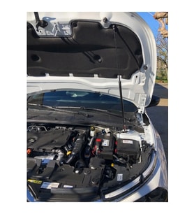 Citroen C4-C4X  2020-2024 KAPUT AMORTİSÖRÜ SETİ 88CM 370N  (Siyah)