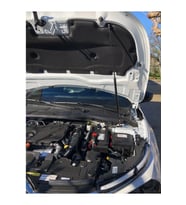 Citroen C4-C4X  2020-2024 KAPUT AMORTİSÖRÜ SETİ 88CM 370N  (Siyah)