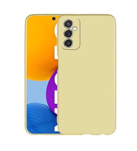 Samsung Galaxy M52 Kılıf Soft Mat Premier Case Kapak (Gold)