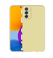 Samsung Galaxy M52 Kılıf Soft Mat Premier Case Kapak (Gold)