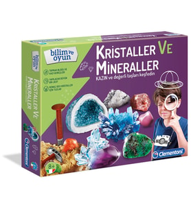 Clementoni Bilim ve Oyun - Kristaller ve Mineraller