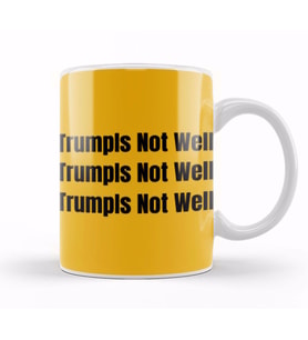 TrumpIs Not Well Kupa Bardak Porselen