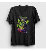 Presmono Unisex Siyah Lab The Misfits T-Shirt 174870tt