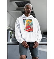 Piston Cup Cars 95 Baskılı Unisex Oversize Arabalar Çizgi Film Hoodie