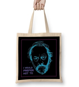 Cyber Zizek I Would Prefer Not To Bez Çanta Uzun Saplı