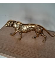 Pirinç Panter Dekor