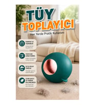 Yeniden Kullanılabilir Tüy Temizleme Topu Kedi Köpek Tüyü ve Tiftik Çıkarıcı Pratik Temizleme Aparat