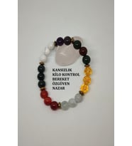 8 MM KANSIZLIK,BEREKET, ÖZGÜVEN, PARA DOĞAL TAŞ BİLEKLİK (SİTRİN, HAVLİT, APATİT, HEMATİT, AMETİST,AY TAŞI, KAN TAŞI,AKİK
