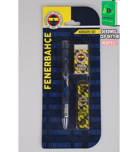 Lisanslı Fenerbahçe Versatil Uçlu Kalem 0 .7 mm,Silgi ve Uç Seti