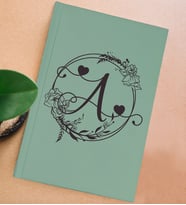BK Gift Kişiye Özel İsimli Sert Kapaklı Su Yeşili Defter, Arkadaşa Hediye, Yeni İş Hediyesi, Anı Defteri, Doğum Günü Hediyesi-1 (Model 1)