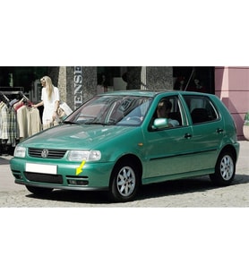 VW Polo HB 1994-1999 Ön Tampon Sol Sis Farı Üstü Çıtası 6N0853665A