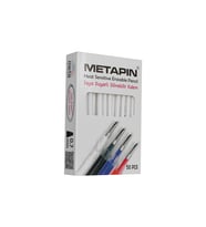 Metapin Isı ile Silinebilen Uçan Refill Kalem İçi Beyaz (0.7 mm) - 50 Adet