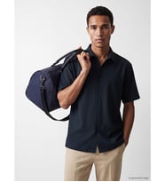 LCW Vision Lacivert Regular Fit Erkek Dokulu Gömlek