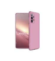 Samsung Galaxy A73 Uyumlu Kılıf Zore Ays Kapak (Rose Gold Altın)