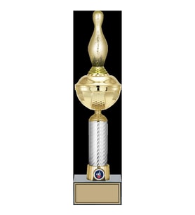 ODAK KUPA - Figürlü Kupalar - Bowling / Pin Figürlü Kupalar FG-057 B - 43 cm