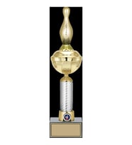 ODAK KUPA - Figürlü Kupalar - Bowling / Pin Figürlü Kupalar FG-057 B - 43 cm