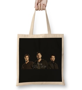 Supernatural Super Natural Friends Bez Çanta Uzun Saplı