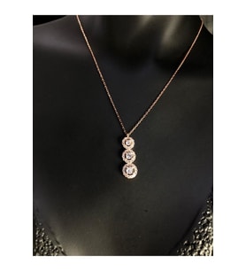 Gümüş Kolye - Tria Model Gümüş Kolye