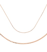 Gümüş Omega Choker Zincir (Standart)