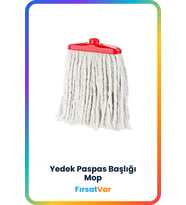 Yedek Mop Paspas, Ipli Temizlik Başlığı, Yer ve Zemin Silme Paspası
