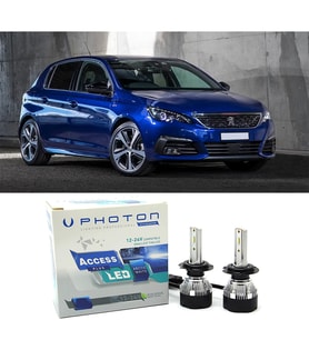 Peugeot 308 Kısa Far Ampulü H7 Access Yeni Seri Beyaz 2013-2021