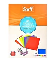 Sarff Cilt Kapağı Plastik Opak A4 160 MIC Mavi (100 lü) 15201014