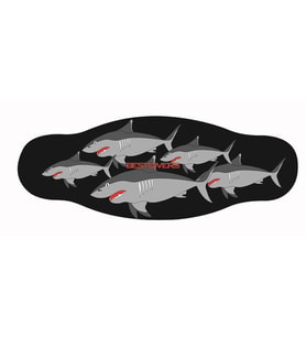BESTDIVERS Maske Arkalığı SHARK Neopren