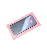 Tkgz Samsung Galaxy S8 Arka Pil Batarya Kapağı (CAM) MAVİ