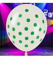 VIP YÜKSEK KALİTE 100 ADET ŞEFFAF YEŞİL BALON YEŞİL ŞEFFAF PULLU BALON YEŞİL PULLU DEKORASYON BALONU