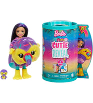 Barbie Cutie Reveal Bebekler Chelsea Tropikal Orman Serisi - Kuş, 3 Yaş Ve Üzeri, Hkr16 (Çok Renkli)