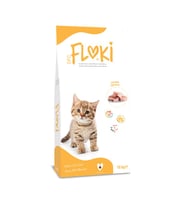 Floki Yavru Kedi Maması Tavuklu 15 Kg (Beyaz)