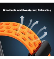 Xiaomi ile Uyumlu Mi Band 10/9/8 için Nefes Alabilen Silikon Air Loop Smart Band10 Kordon Manyetik Toka Mekanizmalı Deformasyona Dayanıklı Yumuşak Mi Band 10 Kordonu