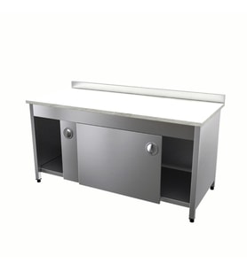 Vital  VCT-MD-198 Çalışma Tezgahı Mermer Tablalı Dolaplı