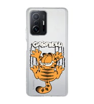 Redmi Mi 11T/Mi 11T Pro Uyumlu Garfield Desenli Şeffaf Telefon Kılıfı