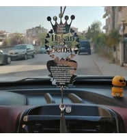 Kişiye Özel Araba Süsü Pleksi Dikiz Aynası Süsü