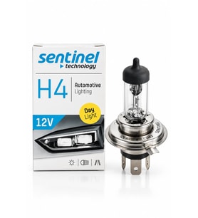 Sentinel Ampul 12V H4 60/55WATT P43T Tırnaklı