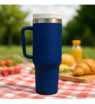 Profesyonel 304 Paslanmaz Çelik 4 Mevsim Sıcak ve Soğuk Çay Kahve Termosu Paslanmaz Çelik 1.2 Litre Termos Suluk Gezi Piknik için Ev İş Okul Spor için X55 (1200 ml - Lacivert)