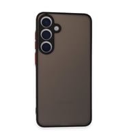 Samsung Galaxy S24 Kılıf Montreal Silikon Kapak - Siyah