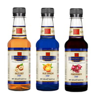 Simonelli 3'lü Şurup Seti (Fındık+ Turunç+ Nar) Kahve Ve Kokteyl Şurubu 3x250ml