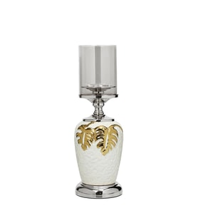 Vitale Silver Beyaz Şamdan Ak.Je0165
