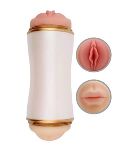Stroker Çift Taraflı Vajinal ve Oral Mastürbatör