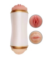 Stroker Çift Taraflı Vajinal ve Oral Mastürbatör